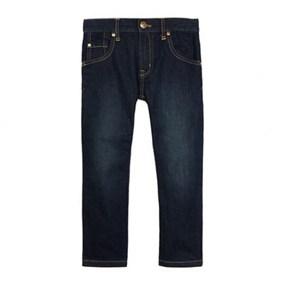 bluezoo Boy's dark blue regular fit jeans